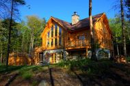 Chalet De Bois Rond Grand Duc