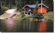 Chalet � louer Mont-Laurier - Chalet La D�tente Avec Escalier Pour Acc�s Au Lac