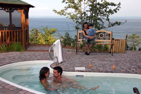 Petit manoir du casino charlevoix feu