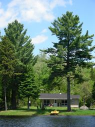 Chalet � louer Ste-Ursule - Chalet A Vendre Sur Lac A Truite
