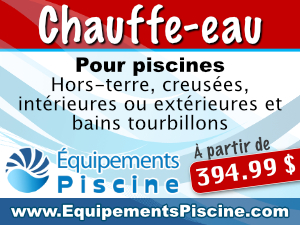 Équipements de piscine - Chauffe-eau