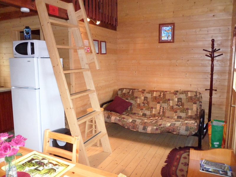 Chalet SainteAnnedesMonts, chalet Gaspésie Chalets domaine tourelle