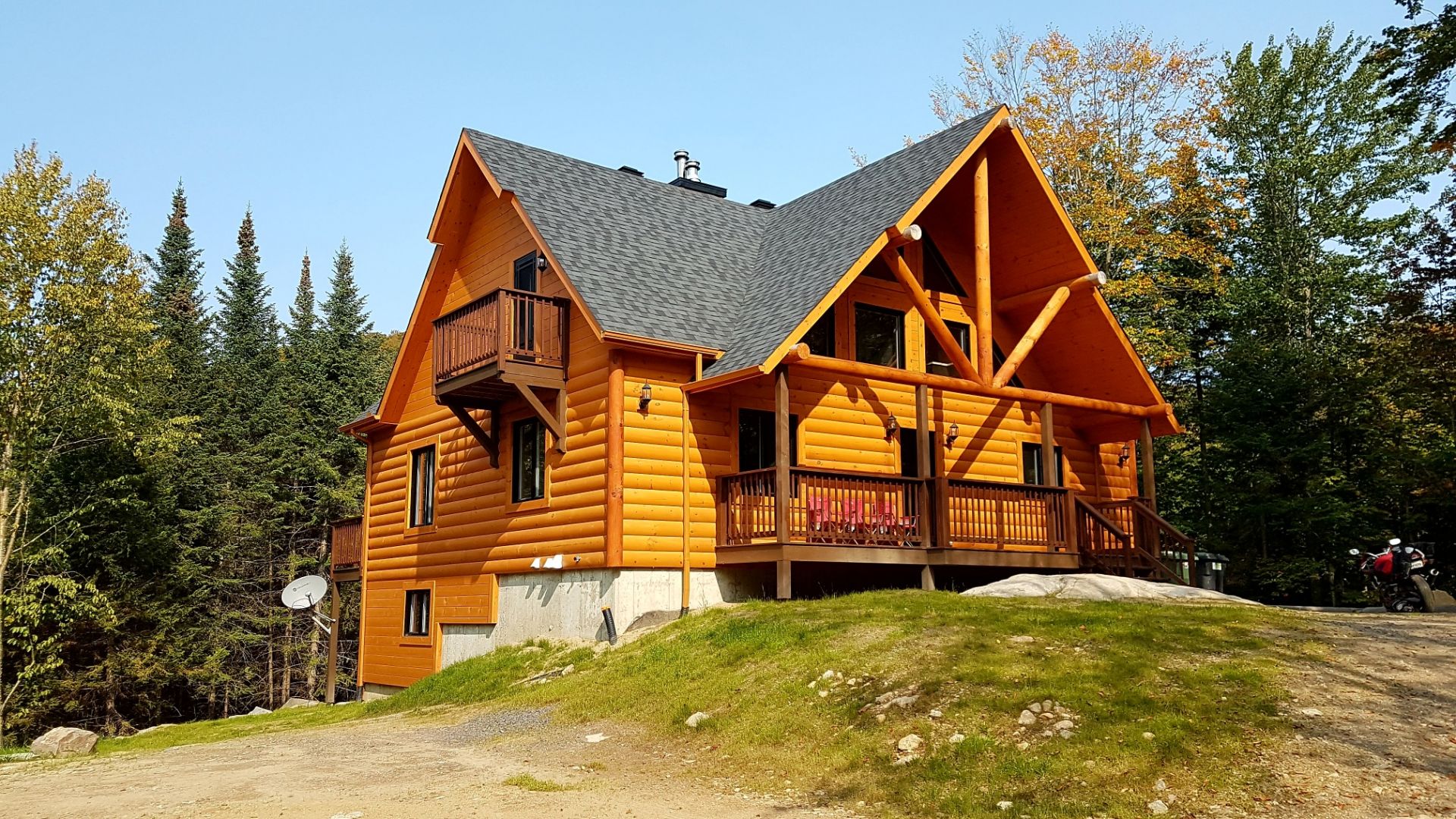 Chalet à louer Laurentides Chalet Le Montcalm