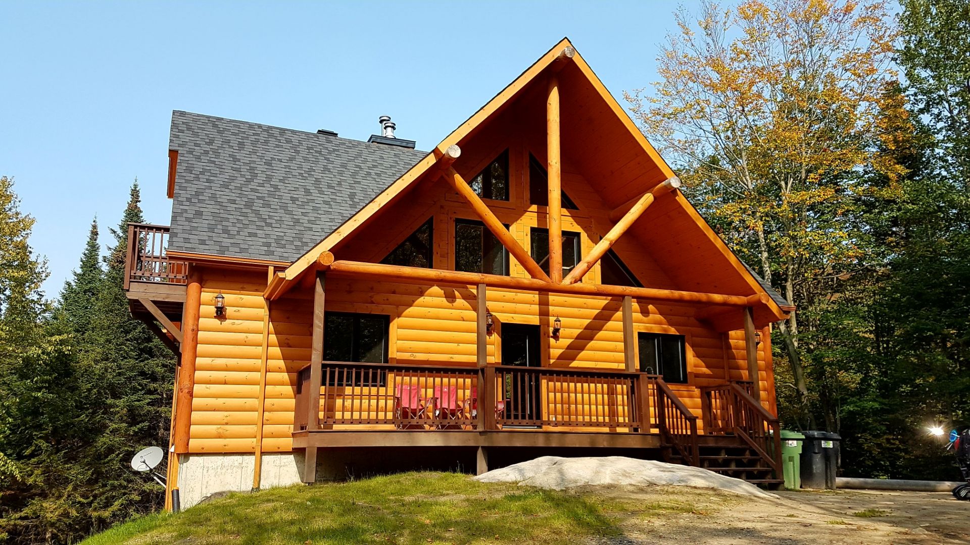 Chalet à louer Laurentides Chalet Le Montcalm