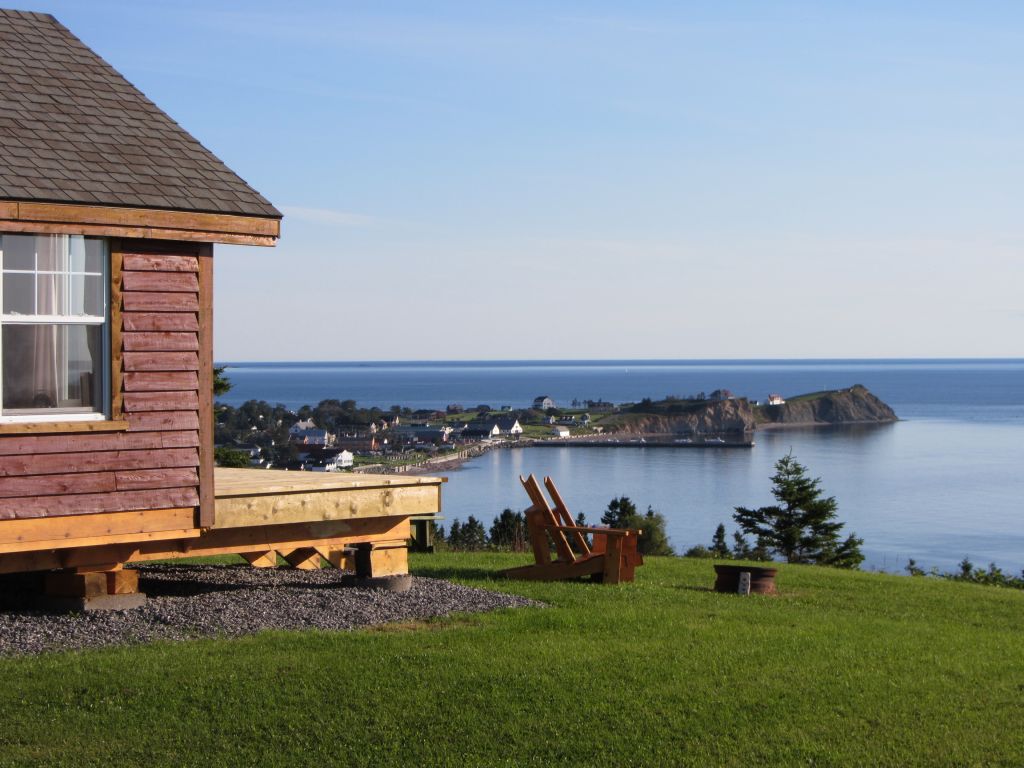 Chalets Nature Ocean, Chalet à louer, Gaspésie, percé Photos
