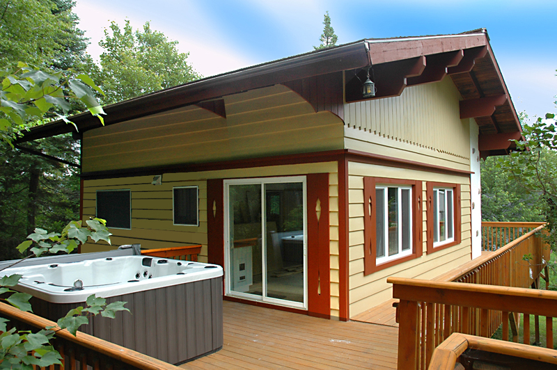 Chalet SteAgathedesMonts, chalet Laurentides Chalet le lausanne www