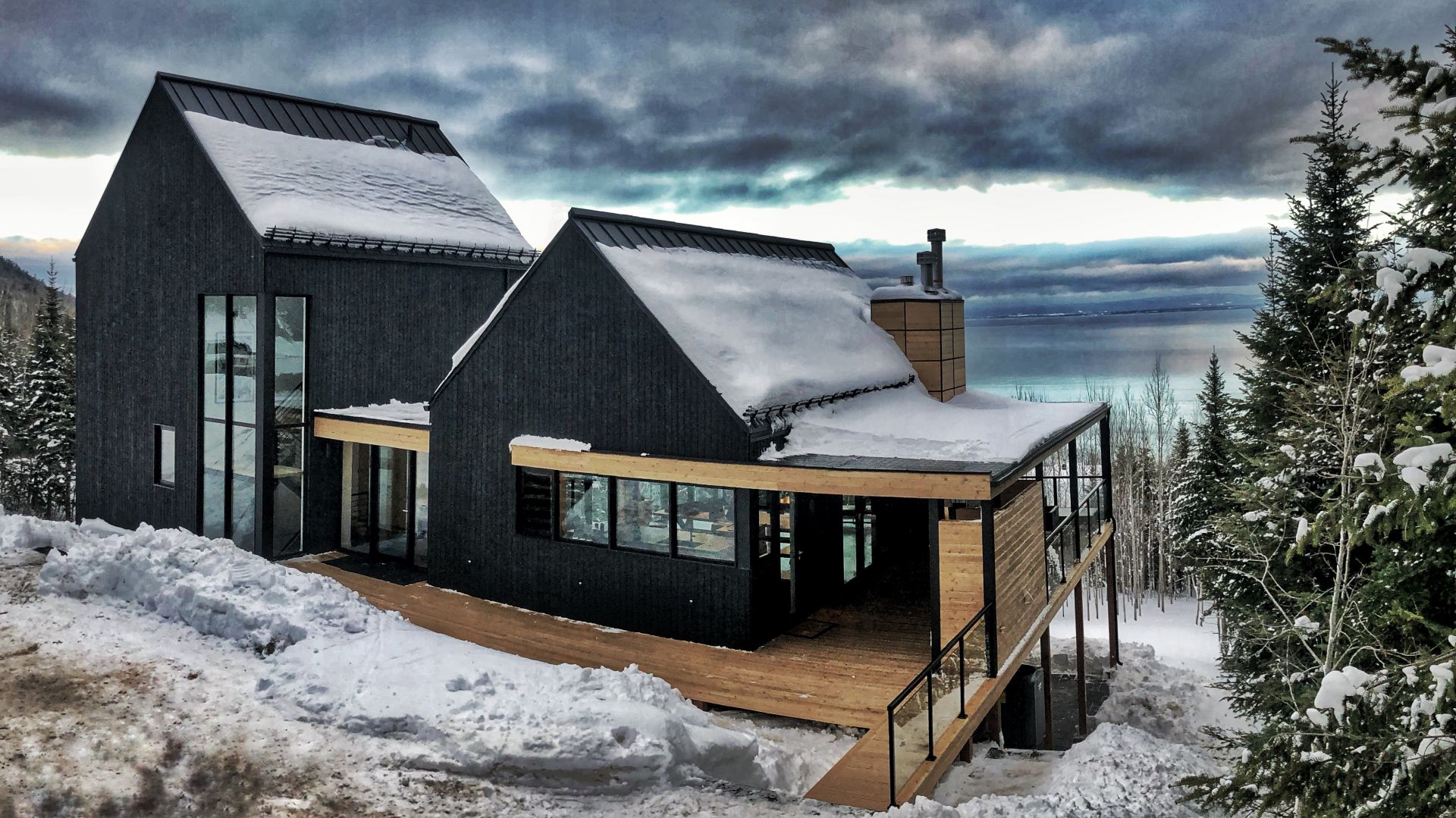 Chalet Éminence, Chalet à louer, Charlevoix, petiterivièresaint