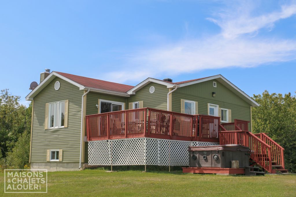 Au Bois Dormant Du Lac Aylmer, Chalet à louer, CantonsdeL'est/Estrie