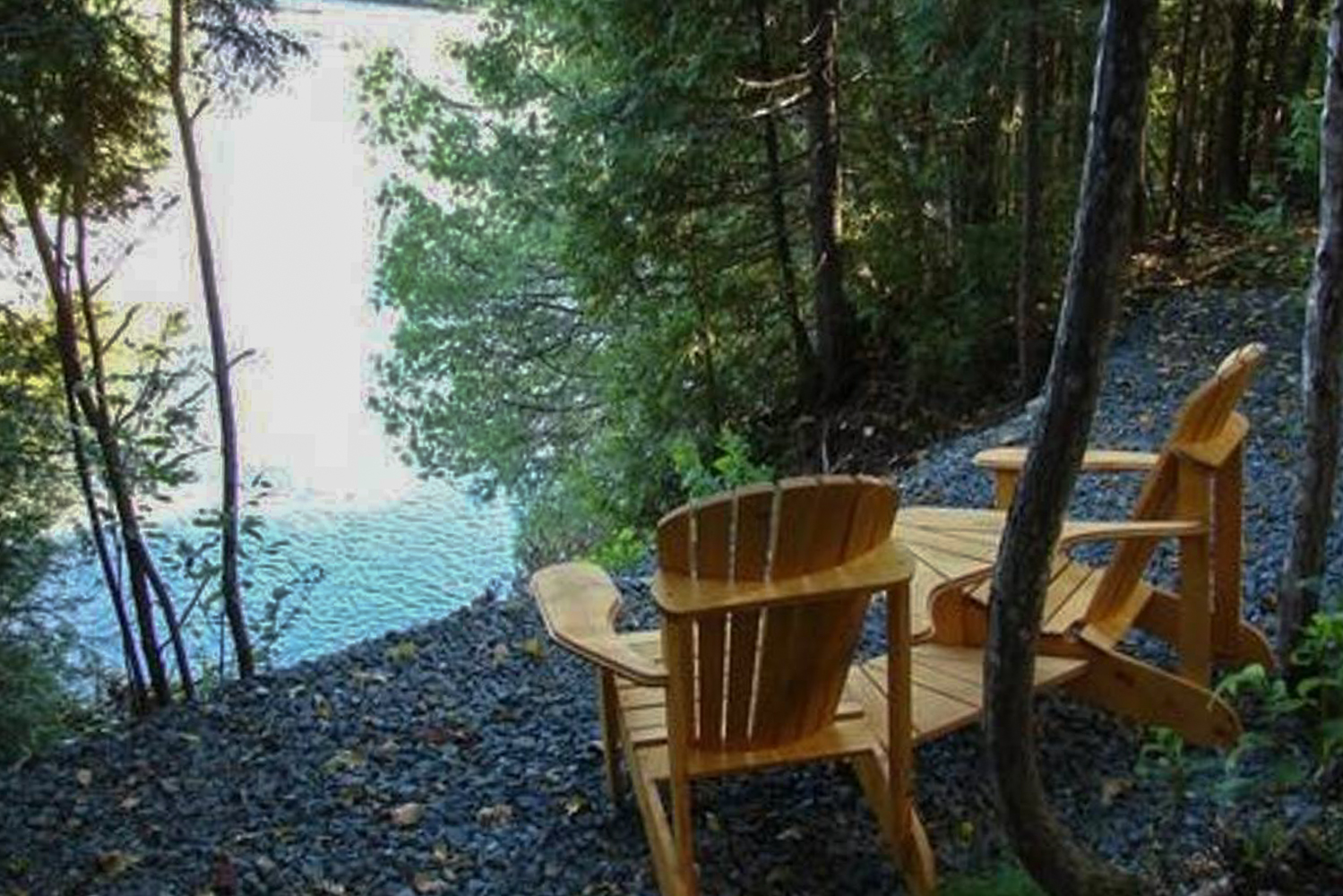 Chalet à louer Gaspésie Le Chalet De La Rivière Capchat