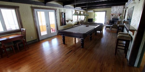 Billard et foyer
