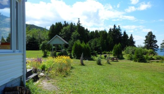 Alentour du chalet #1, c'est celui qui a le plus grand terrain dégagé