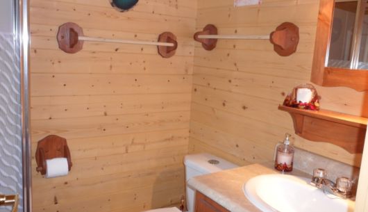 Salle de bain privée du chalet #2