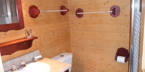 Salle de bain privée du chalet #3