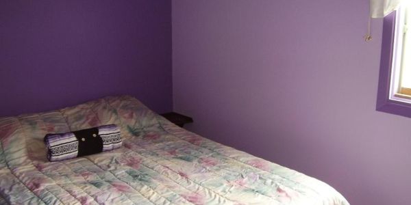 Chambre du # 1, avec lit double