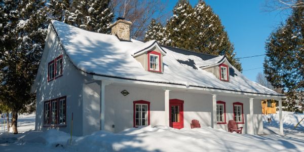 Bien chauffée en hiver