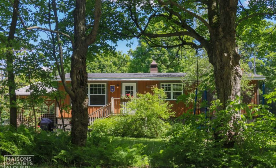 Chalet à louer en bois rond Cantons-de-l'Est / Estrie