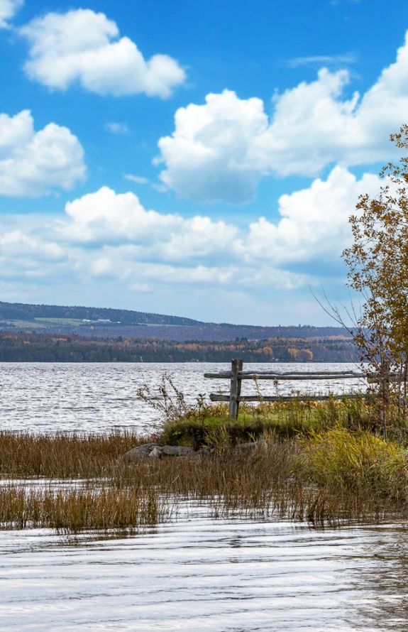 Au Soleil Levant Du Lac Aylmer - 