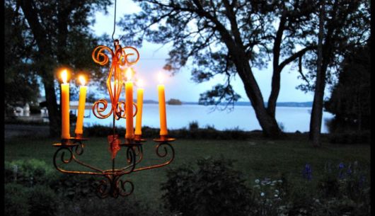 Souper à la chandelles avec vue magnifique