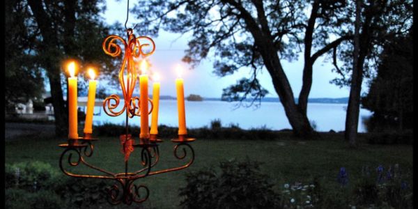 Souper à la chandelles avec vue magnifique