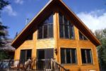 Chalet à louer Le Rêve Du Massif Façade l'été