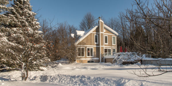 Chalet à louer en bois rond Montérégie