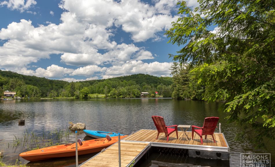 Chalet à louer en bois rond Lanaudière