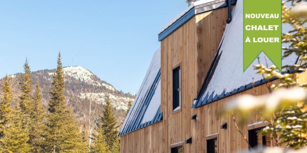 Chalet à louer en bois rond Chaudière-Appalaches