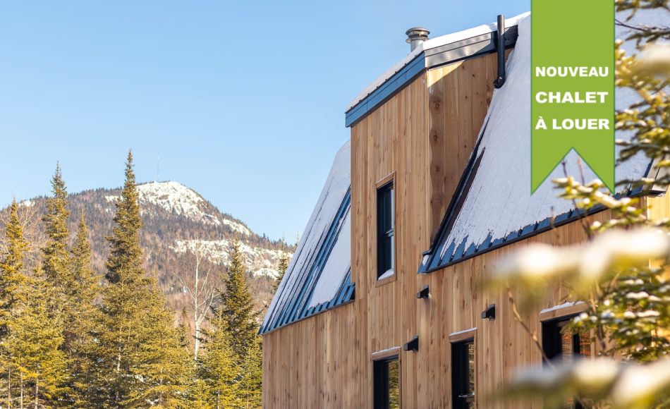 Chalet à louer en bois rond Chaudière-Appalaches