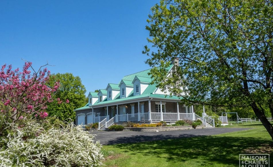 Chalet à louer en bois rond Centre-du-Québec