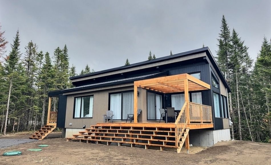 Chalet à louer en bois rond Région-de-Québec