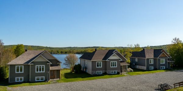 Chalet à louer en bois rond Centre-du-Québec