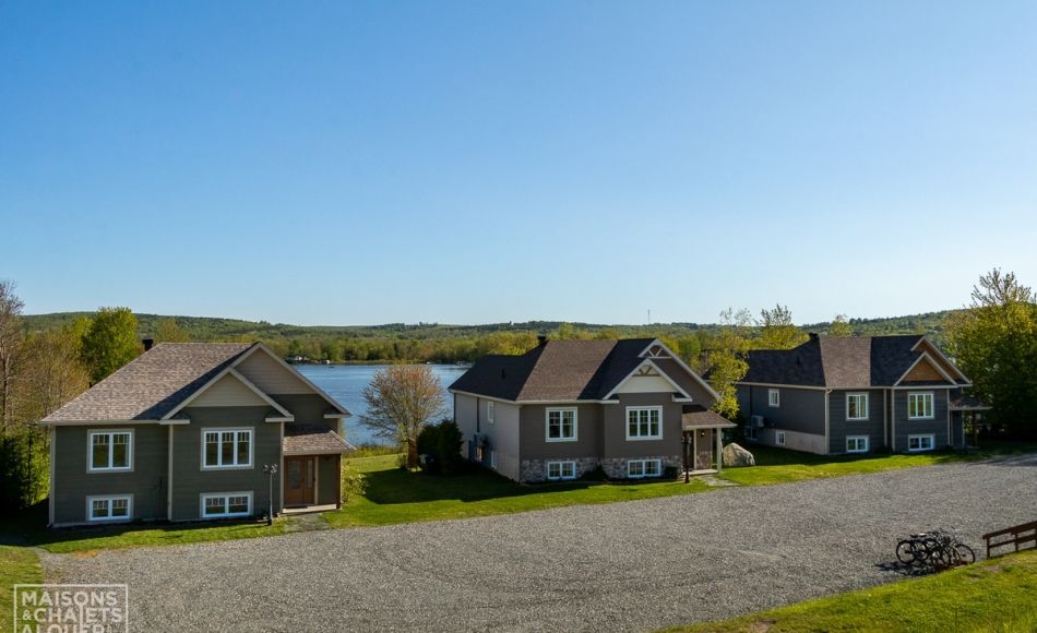 Chalet à louer en bois rond Centre-du-Québec