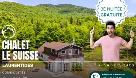 Chalet À louer Laurentides