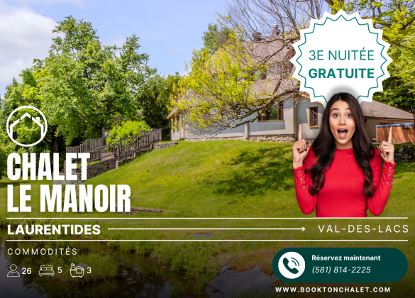 Chalet à louer Laurentides